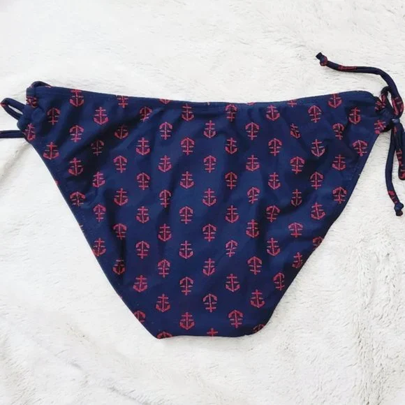 New Anchor Print Bikini Bottom- Size M (smaller fit) - Picture 3 of 6